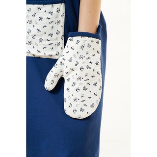 Tạp dề linen đan chéo sau lưng