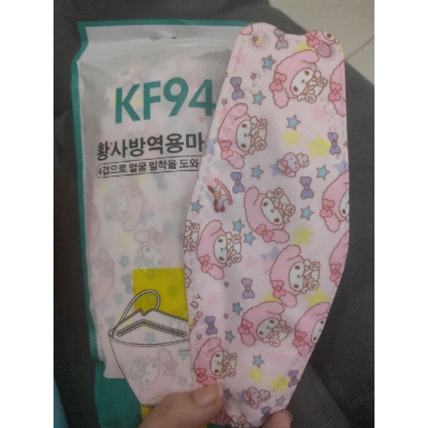 10 cái khẩu trang KF94 người lớn