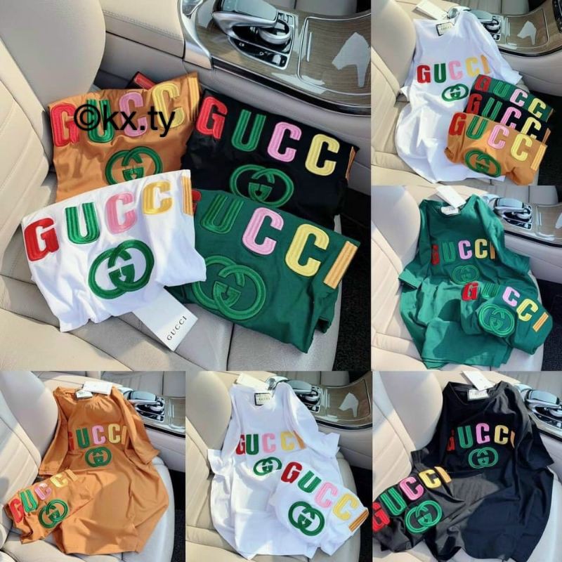 Áo thun Gucci form rộng giấu quần