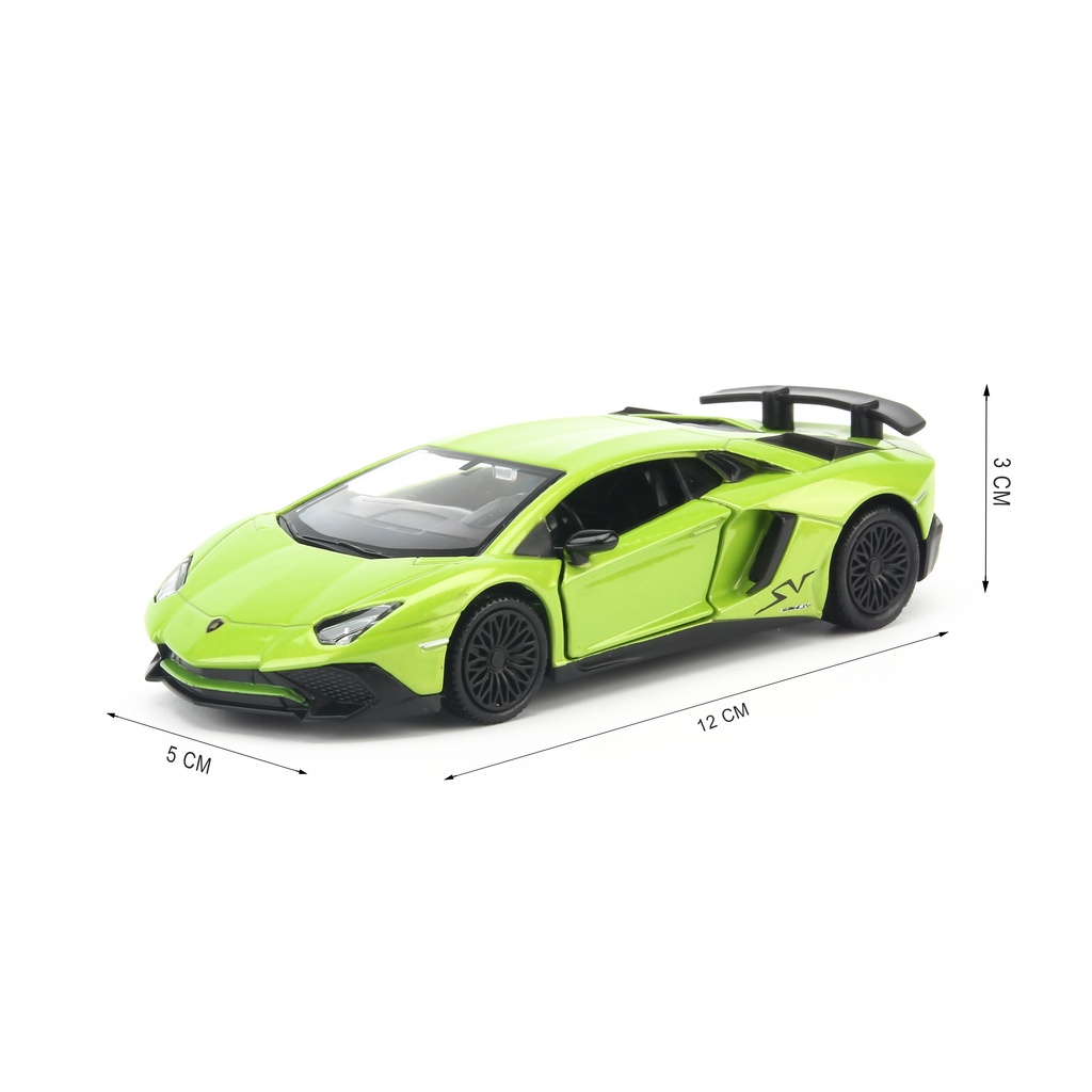 [Mã TOYJAN hoàn 20K xu đơn 50K] Mô hình siêu xe Lamborghini 1:36 Uni