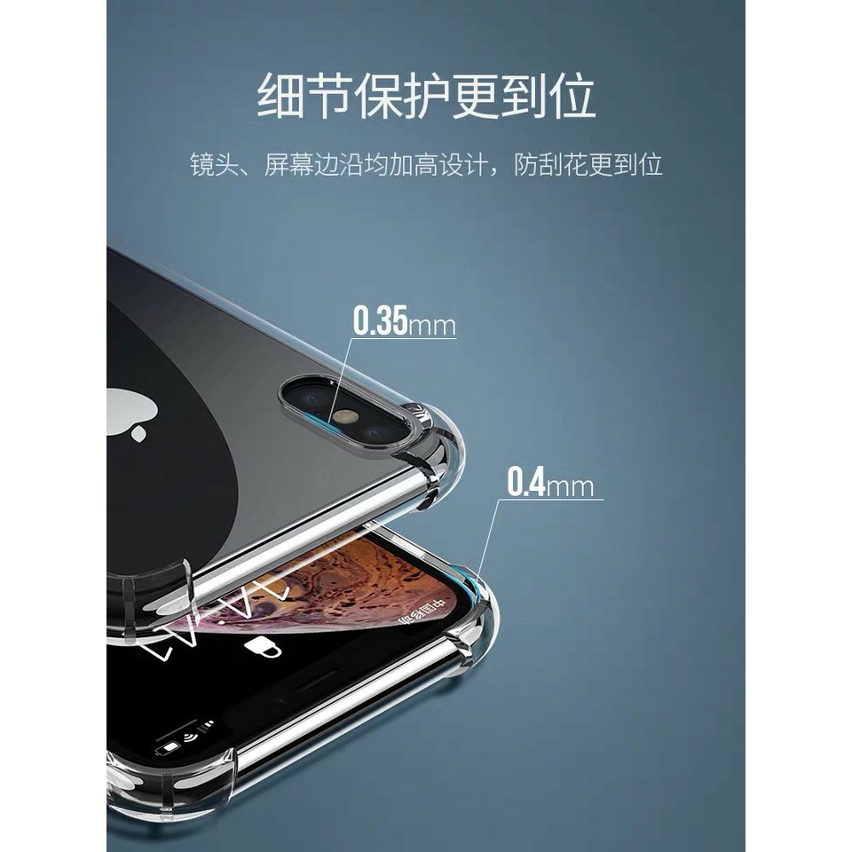 Ốp điện thoại trong suốt cao cấp cho iphone 11 pro max xs x se2 6 7 8 plus | BigBuy360 - bigbuy360.vn
