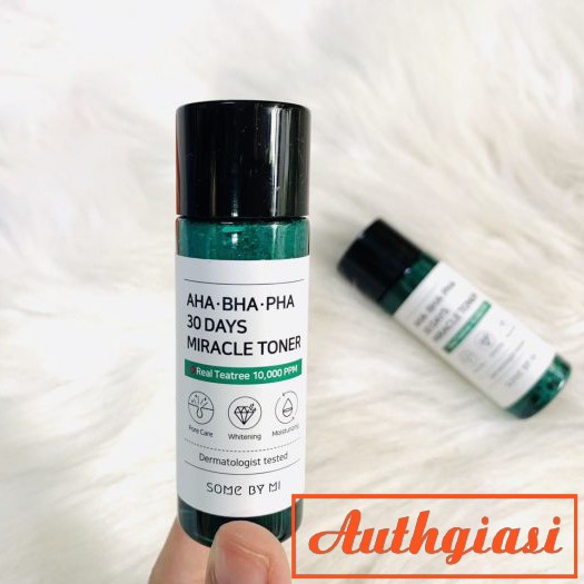 [Sạch mụn chỉ trong 30 ngày] Nước hoa hồng "thần kỳ" Some By Mi AHA-BHA-PHA 30 Days Miracle Toner | BigBuy360 - bigbuy360.vn