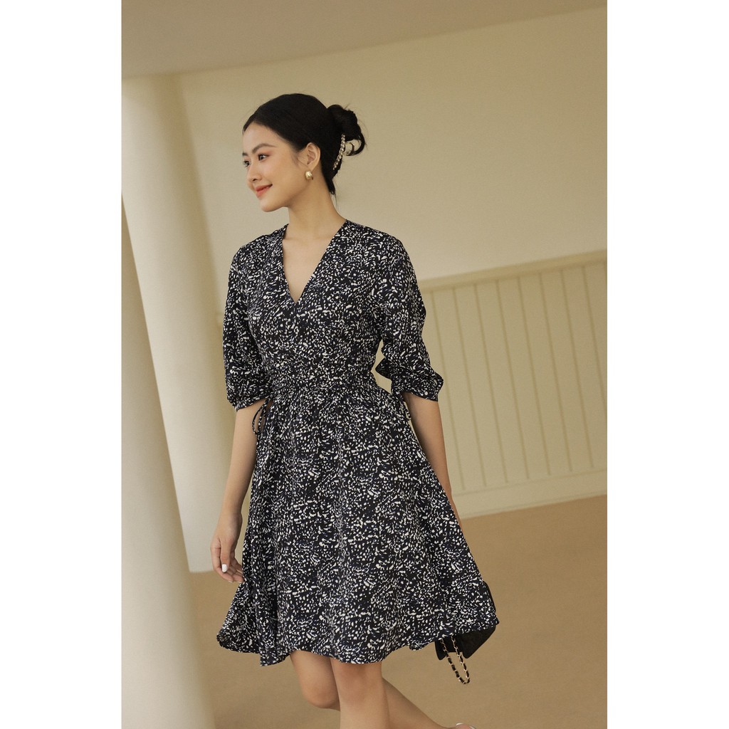 OLV - Đầm Black Liti Floral Dress