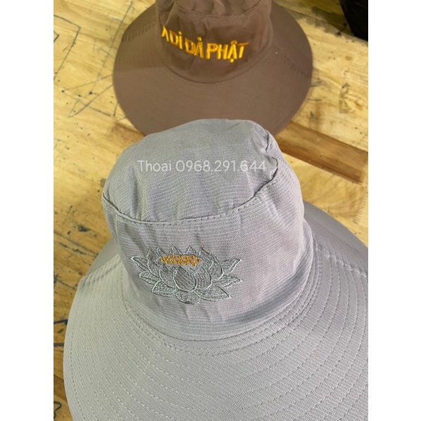 Nón chữ a di đà phật - nón tai bèo