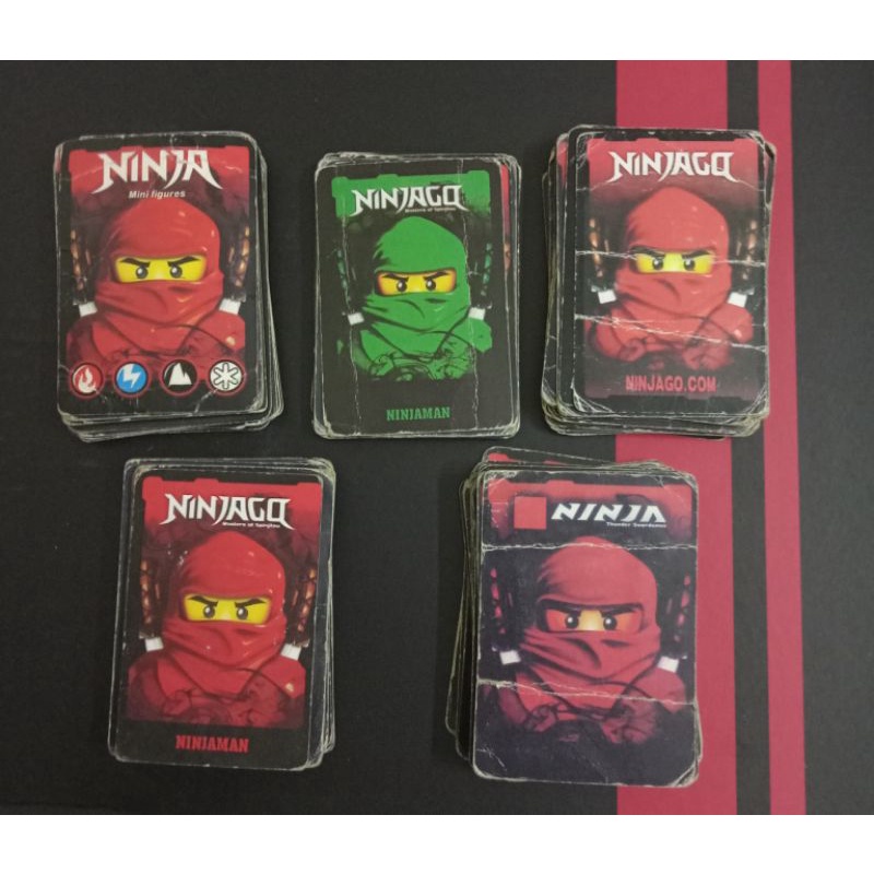 10 Thẻ Bài Ninjago Fake Cũ