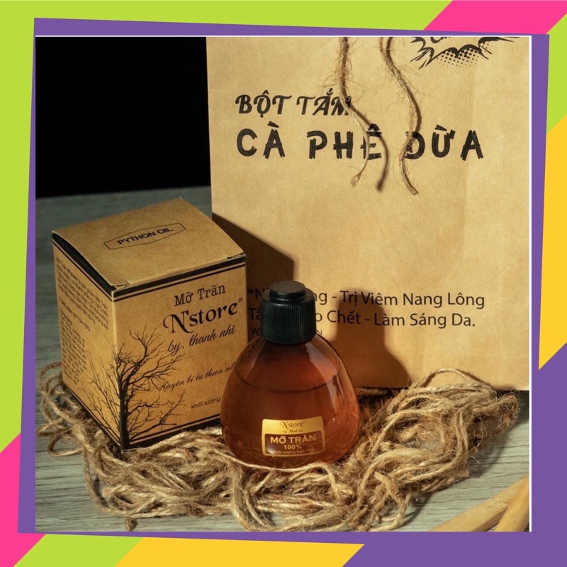 MỠ TRĂN N’STORE MỠ TRĂNG NGUYÊN CHẤT N’STORE by THANH NHI [Hàng chính hãng mẫu mới có hộp]