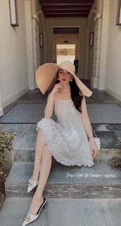 váy yếm bèo siêu sang chảnh