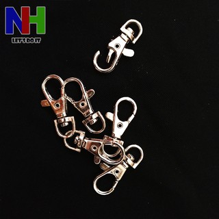 Móc càng cua, móc dây đeo thẻ, dùng cho dây 10mm (bộ 5 cái)