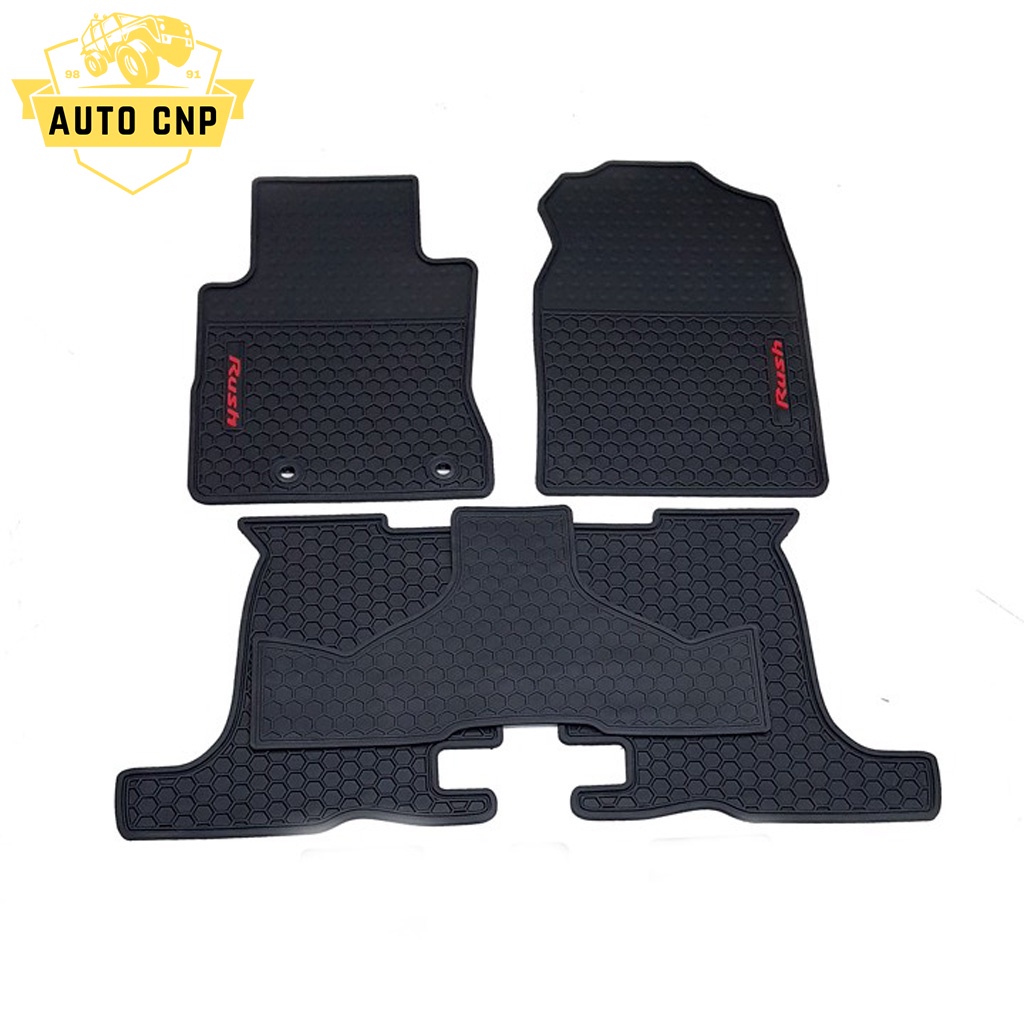Thảm lót sàn TOYOTA RUSH chất liệu cao su, thảm sàn thiết kế đúng form xe, không mùi, không thấm nước – AUTO CNP