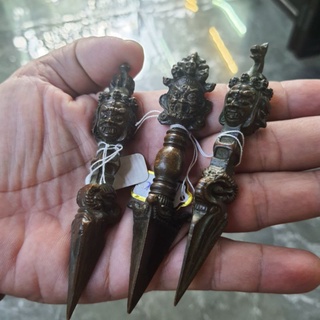 Bộ 3 chày Kim cang Phổ Ba, Mahakala, Mã đầu Minh vương Pháp khí Mật tông