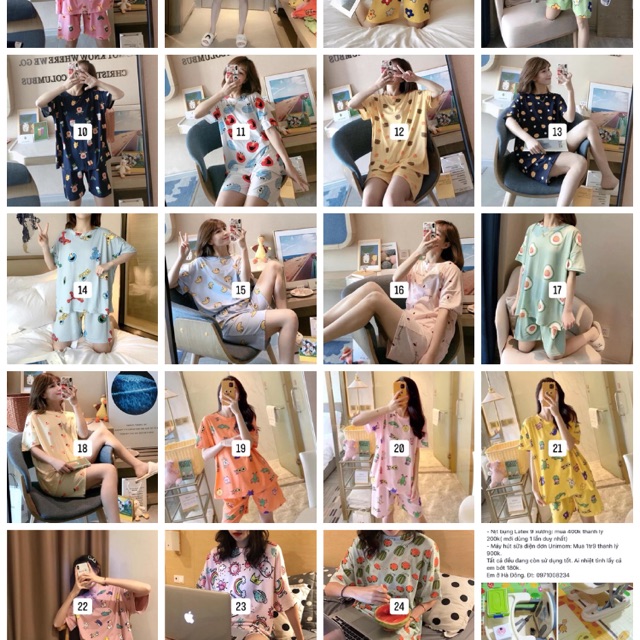 {HÀNG SẴN} Bộ ngủ cute