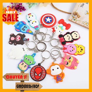 [DEAL 1K] Móc Khóa Nhiều Mẫu ANIME HOTTREND SILICON  - Móc Khóa Giá Sỉ Cực Hot ( Giao Ngẫu Nhiên )