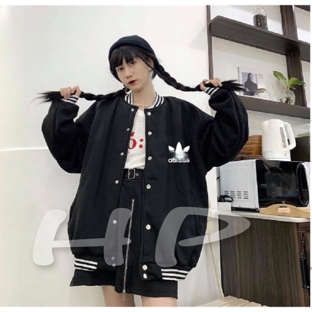 Áo bomber logo đát HDN876 | BigBuy360 - bigbuy360.vn