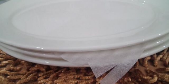 <Video SP> Dĩa sứ trắng dày lớn nhất (Xoài 12,14 inch)