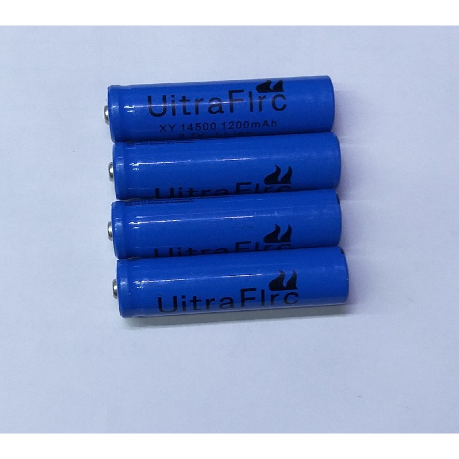 Pin lithium 14500 AA 1200 mAh 3v7 sạc Ultrafire cao cấp