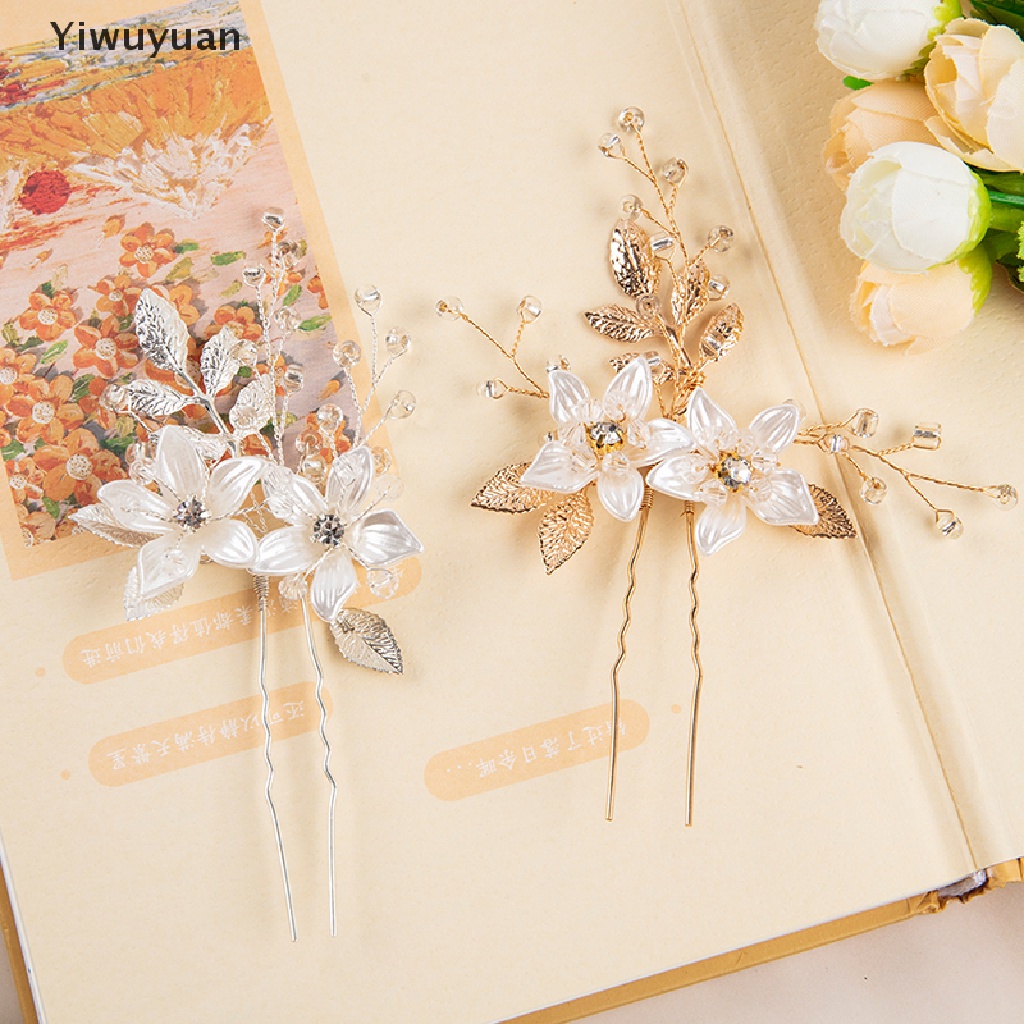 Kẹp Tóc Hình Hoa Đính Đá Thời Trang Cho Nữ