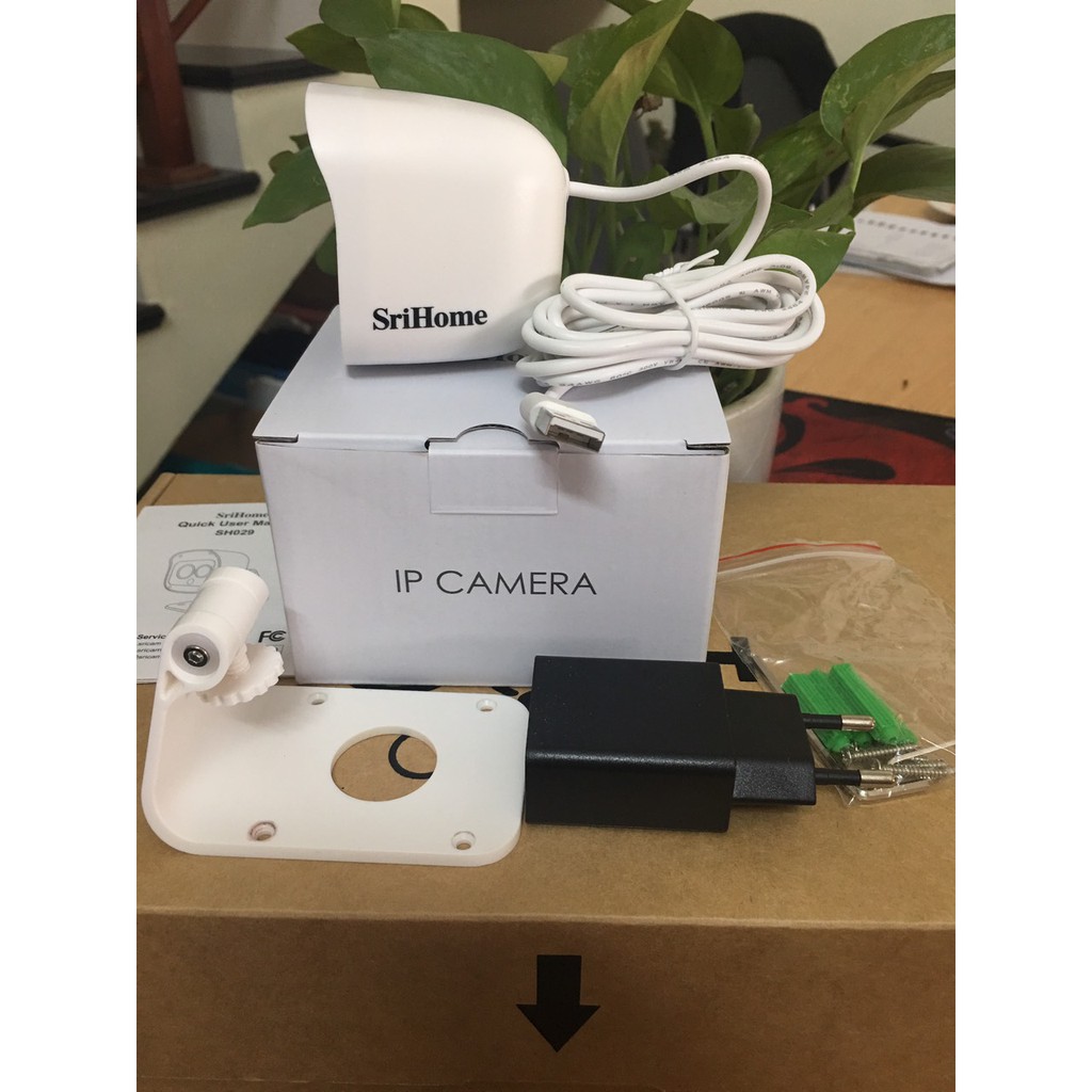 Camera IP Wifi thế hệ mới SriHome - 3.0mpx siêu nét chống nước SH029 kèm thẻ 64GB Hình ảnh Full HD, wifi siêu khỏe | BigBuy360 - bigbuy360.vn