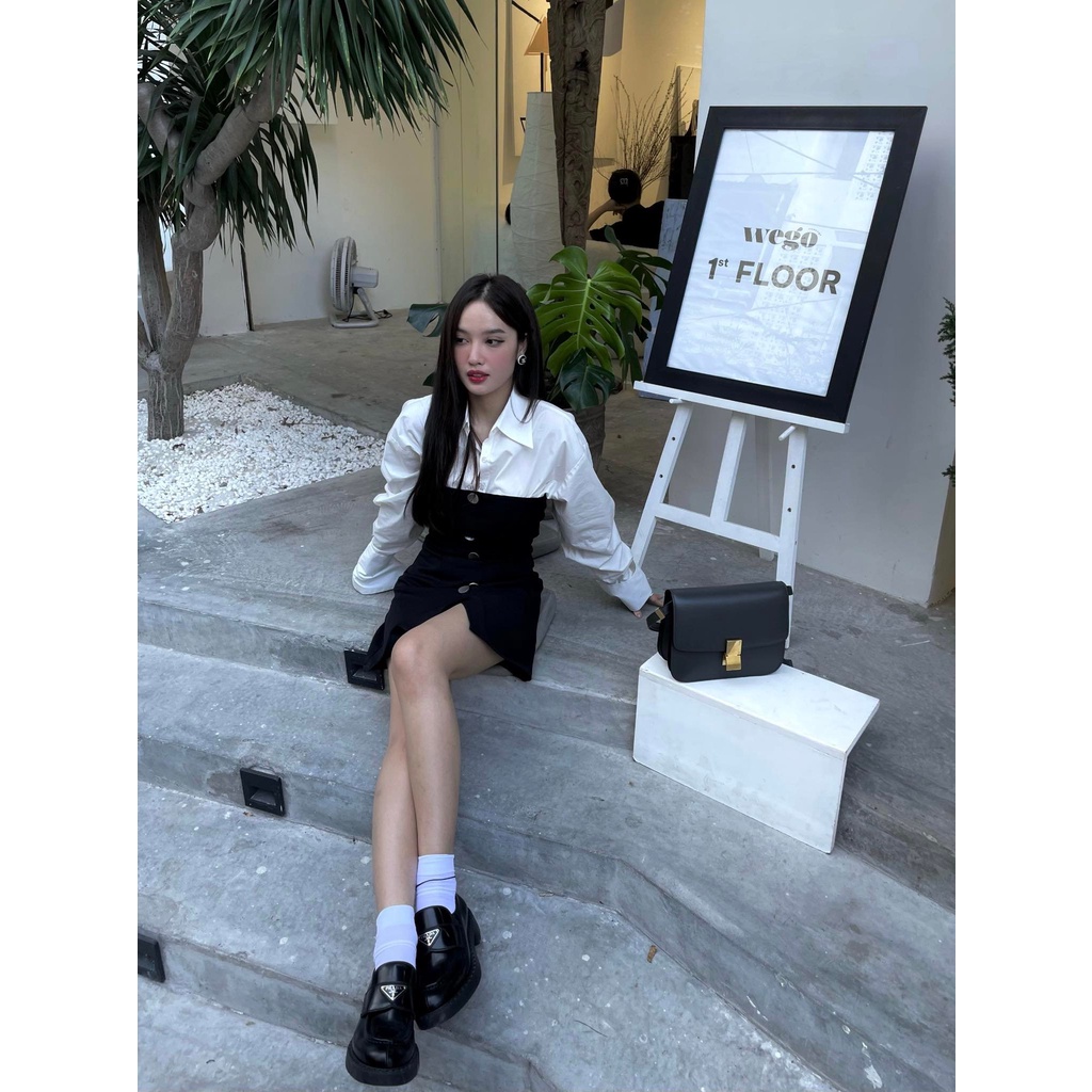 PARIS DRESS - MONICA SHIRT | Set Đầm Sơ Mi Antidote