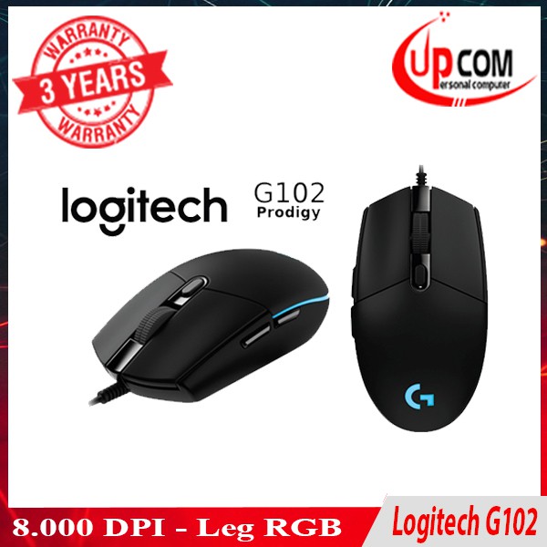 Chuột Game Logitech G102 Prodigy RGB LED 8.000 Dpi