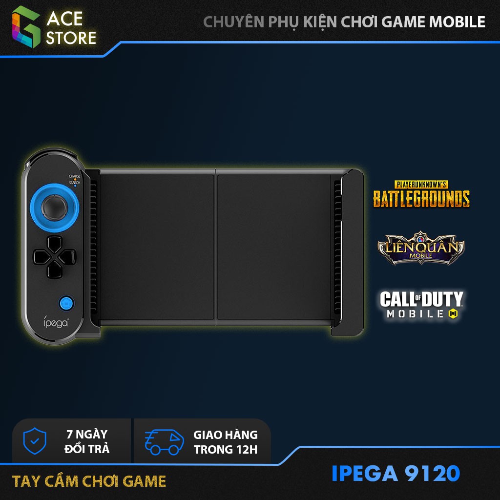 iPega 9120 - Tay Cầm Chơi Game PUBG Mobile, Liên Quân, FIFA