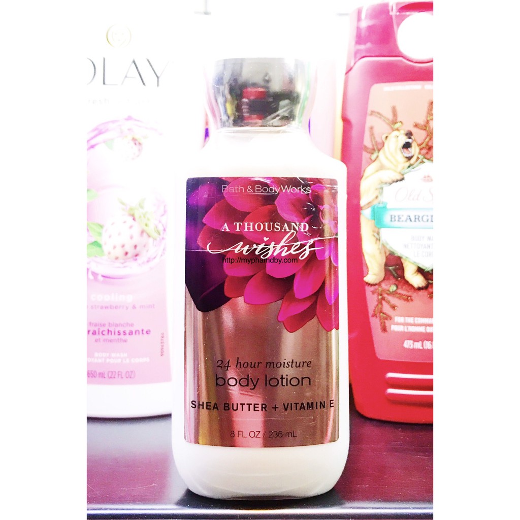 Sữa dưỡng thể Bath & Body Works A Thousand Wishes Body Lotion 236 ml - 8 fl oz | BigBuy360 - bigbuy360.vn