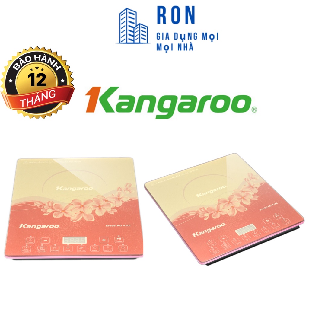 Bếp Từ Đơn Siêu Mỏng Kangaroo KG410i, KG408i , KG417i Kèm Nồi Từ [ Hàng chính Hãng ]