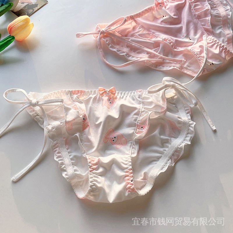 Quần Lót Boxer Tam Giác Lụa Lạnh Siêu Thoải Mái Mùa Hè Mới Cho Cặp Đôi Nam Và Nữ