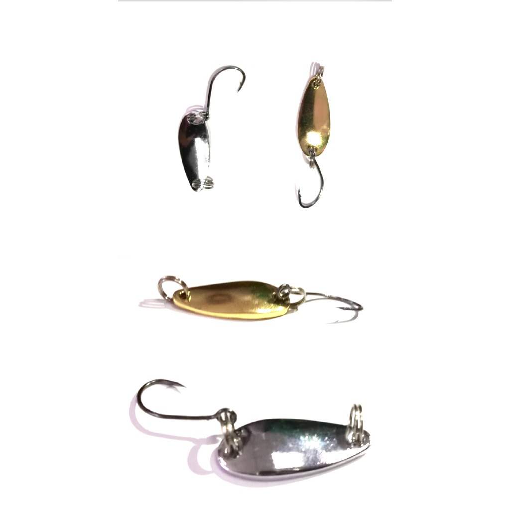 Mồi Câu Cá Nhân Tạo 2.5g / 1.5g Có Lưỡi Câu Tiện Dụng