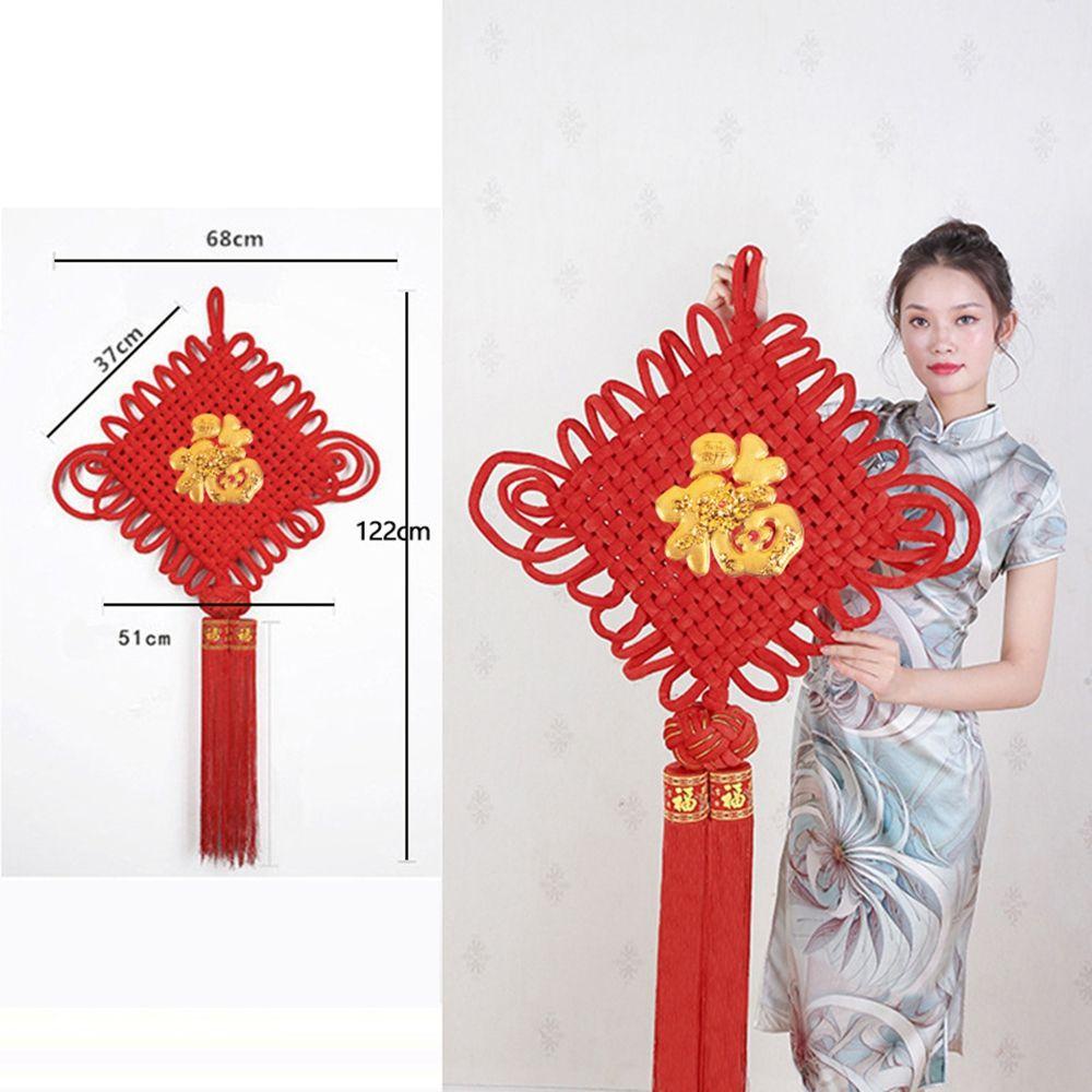 Dây Tua Rua Đỏ May Mắn Treo Trang Trí Năm Mới