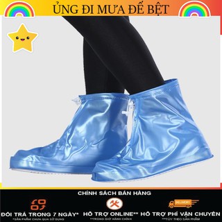 GIẦY ỦNG ĐI MƯA CHỐNG TRƯỢT DÁNG BỆT CHỐNG THẤM BẢO VỆ GIÀY KHỎI ƯỚT