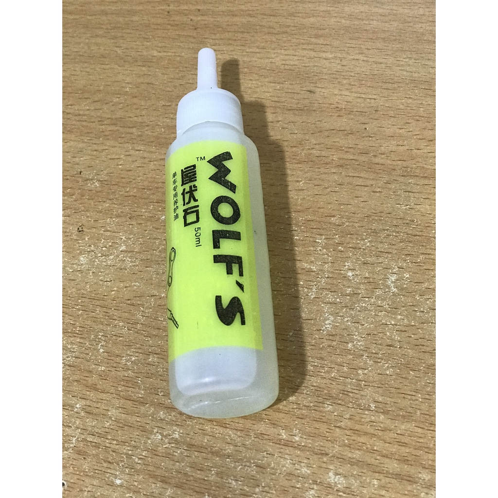 Dầu xích cho xe đạp wolf's