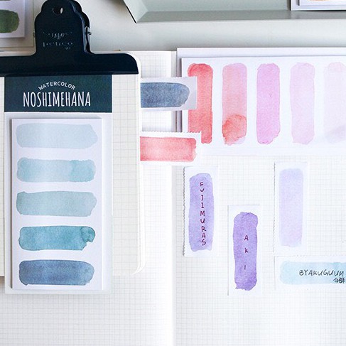 Giấy note loang phong cách vintage (PK21)