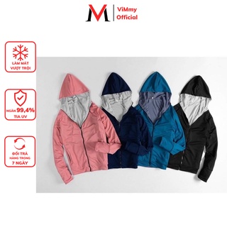 Áo chống nắng nam nữ 2 lớp mặc được 2 mặt vải mè cao cấp ,  áo nắng 2 lớp dày dặn chống tia UV vải mè thoáng mát