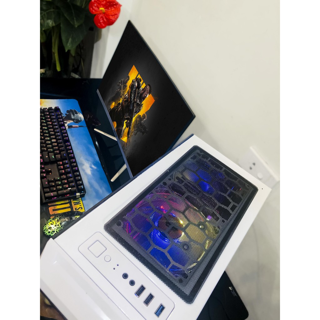 🥊FLASH SALE G7 PRO RYZEN 5 + 24" Cong 75HZ 🔥RYZEN 5 2600/ 16GB DRR4/ VGA 8GB/ SSD XÉ GIÓ | BigBuy360 - bigbuy360.vn