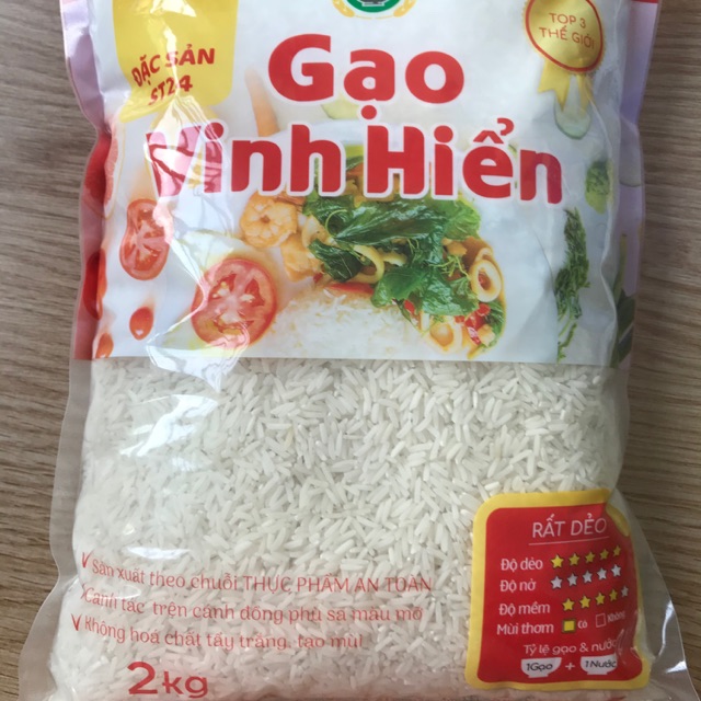 Gạo Đặc sản ST24 - 2kg