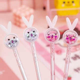 BÚT GEL THỎ LẤP LÁNH