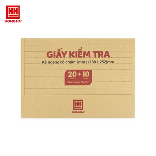 [New 2020] Giấy kiểm tra Hồng Hà cấp 2 Green 4946
