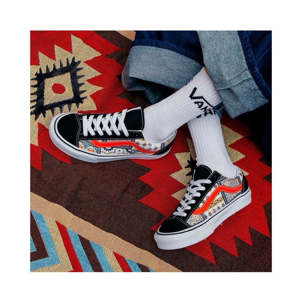 Giày Vans Old Skool Moroccan Style 36 Tile Check VN0A54F6687