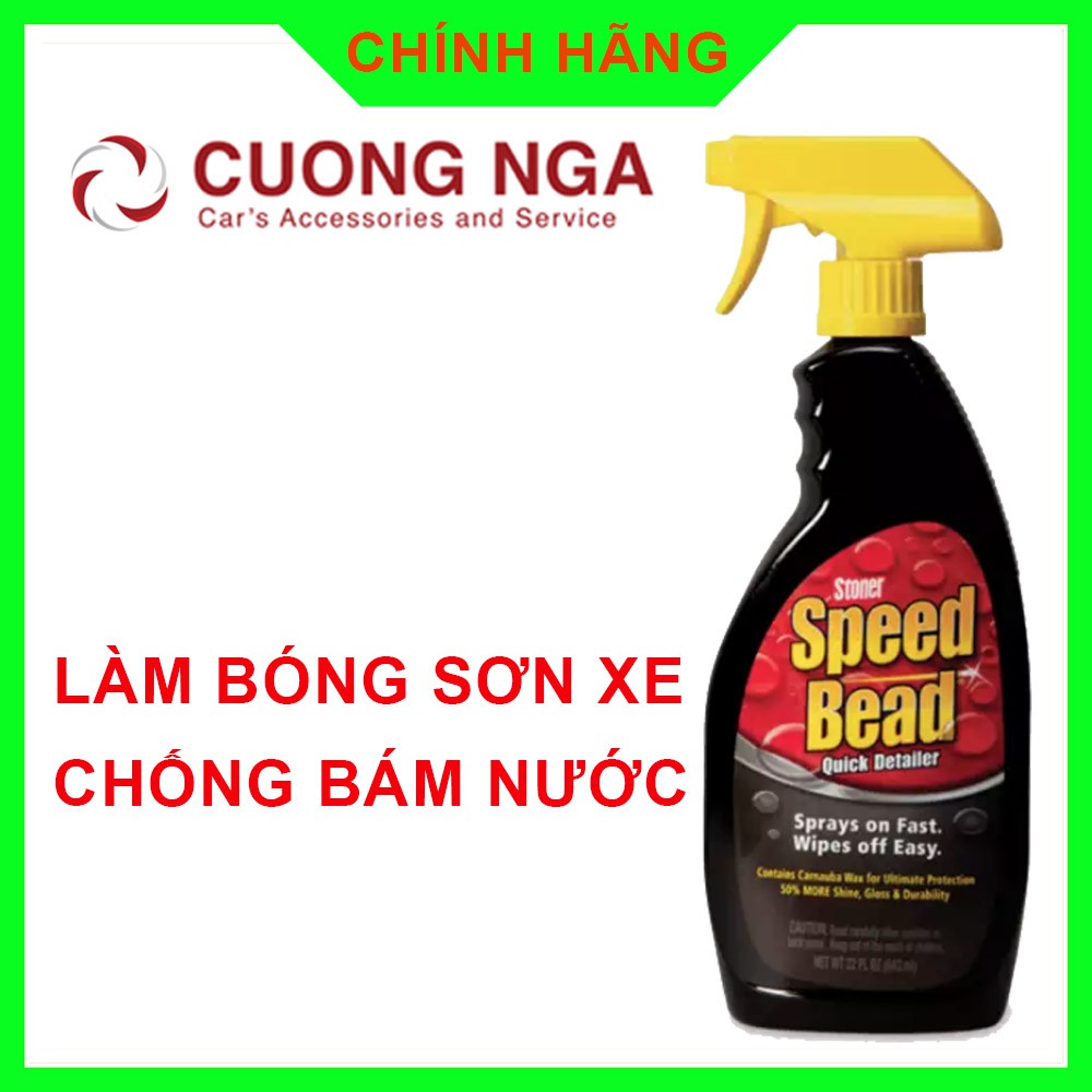 Dung Dịch Làm Bóng Và Chống Bám Nước Cho Sơn xe ô tô Stoner 92354 Speed Bead - hàng nhập