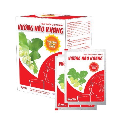 Vương Não Khang - Dành Cho Trẻ Tự Kỷ  Hộp 30 gói - Coastlinecare Pharmacy
