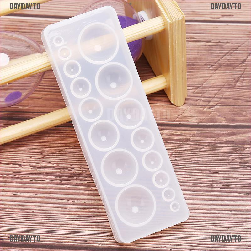 Khuôn Silicone Hình Bán Nguyệt Dùng Làm Trang Sức DIY