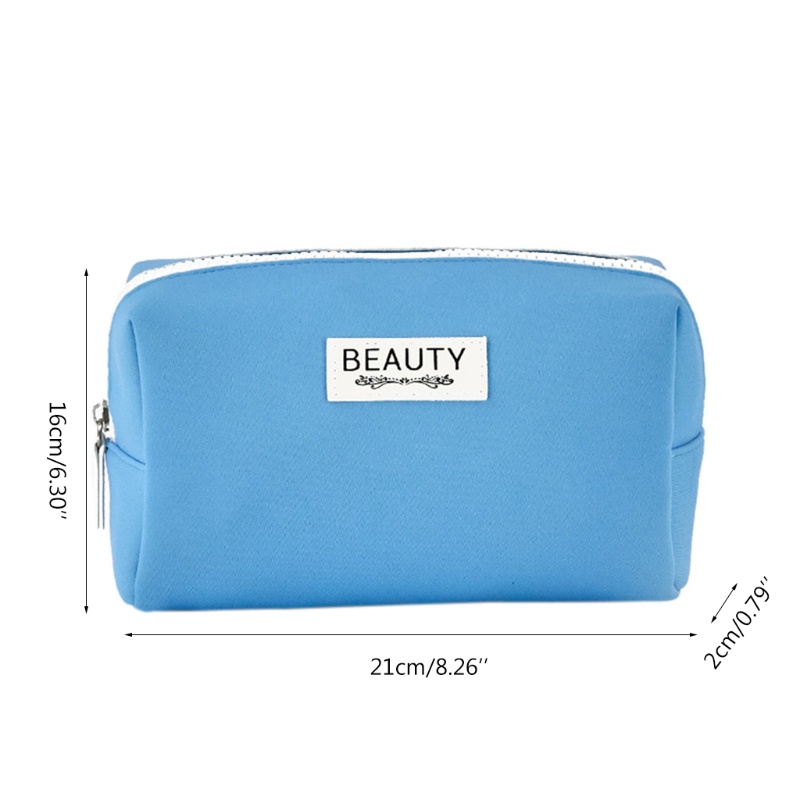 Túi Đựng Bút Chống Thấm Nước Sức Chứa Lớn Có Khóa Kéo Tiện Dụng Cho Học Sinh