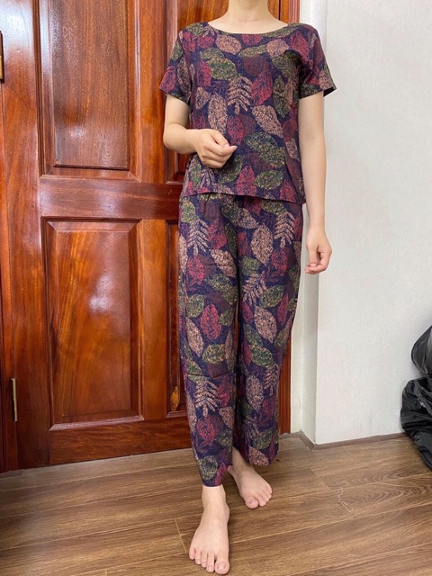 Bộ lanh nhung trung niên