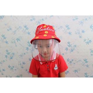 Nón kiếng phòng chống dịch bệnh cho bé - Nón bảo vệ