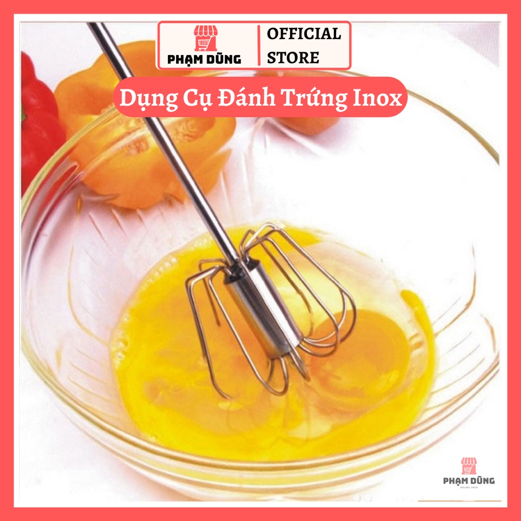 Dụng cụ đánh trứng bằng inox thông minh
