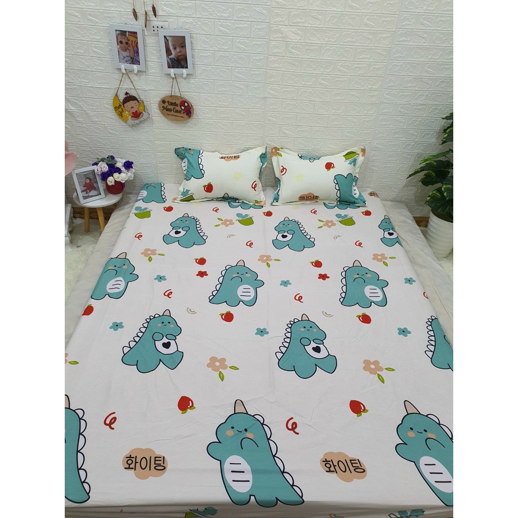 Sét ga gối cotton poly 3 món nhiều mẫu mới nhất 2021 ( Không kèm ruột ) | BigBuy360 - bigbuy360.vn
