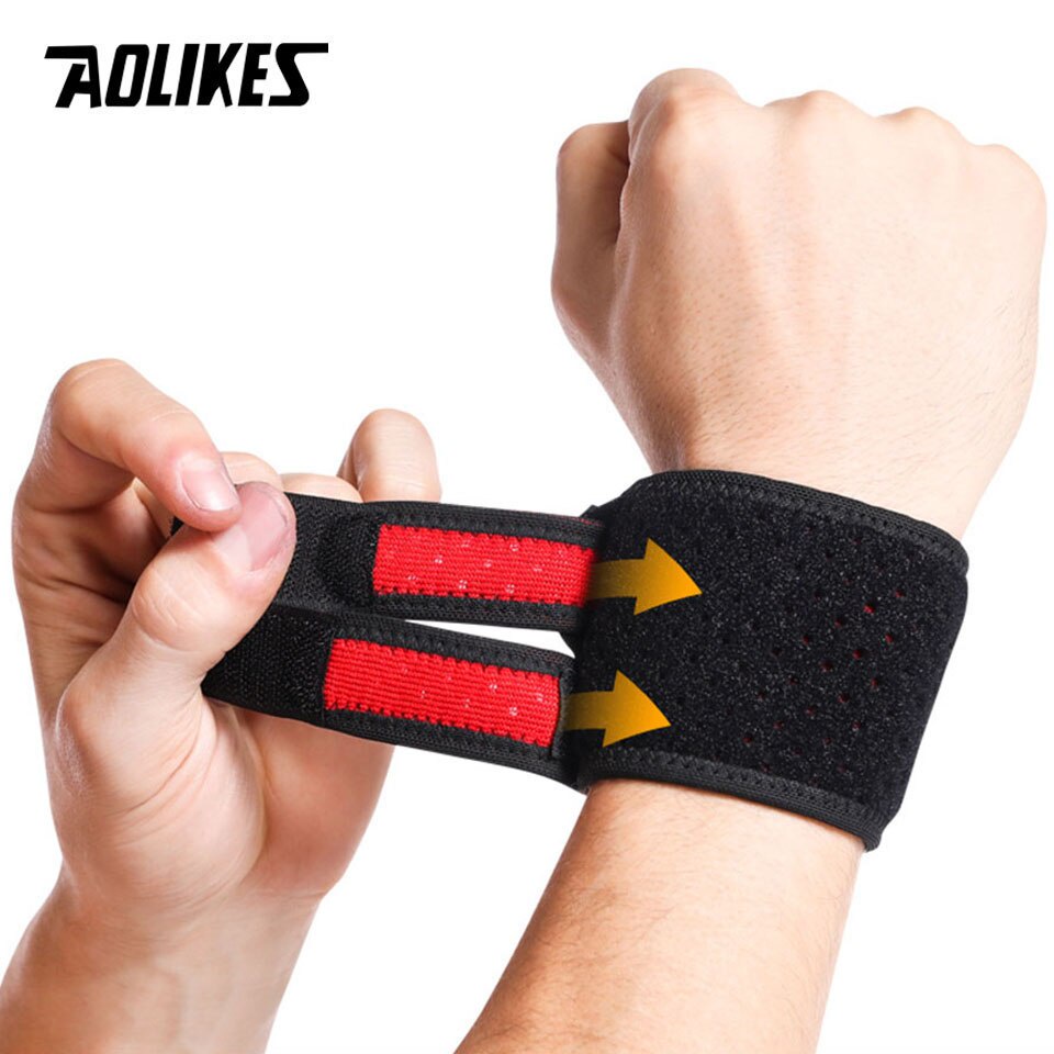 Băng quấn cổ tay tập gym AOLIKES A-7932 Sport wrist support