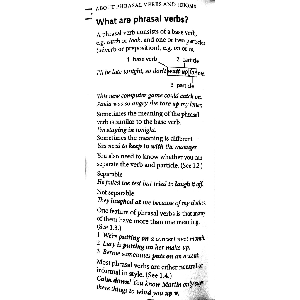 Sách - Oxford Learner’s Pocket Phrasal Verbs And Idioms