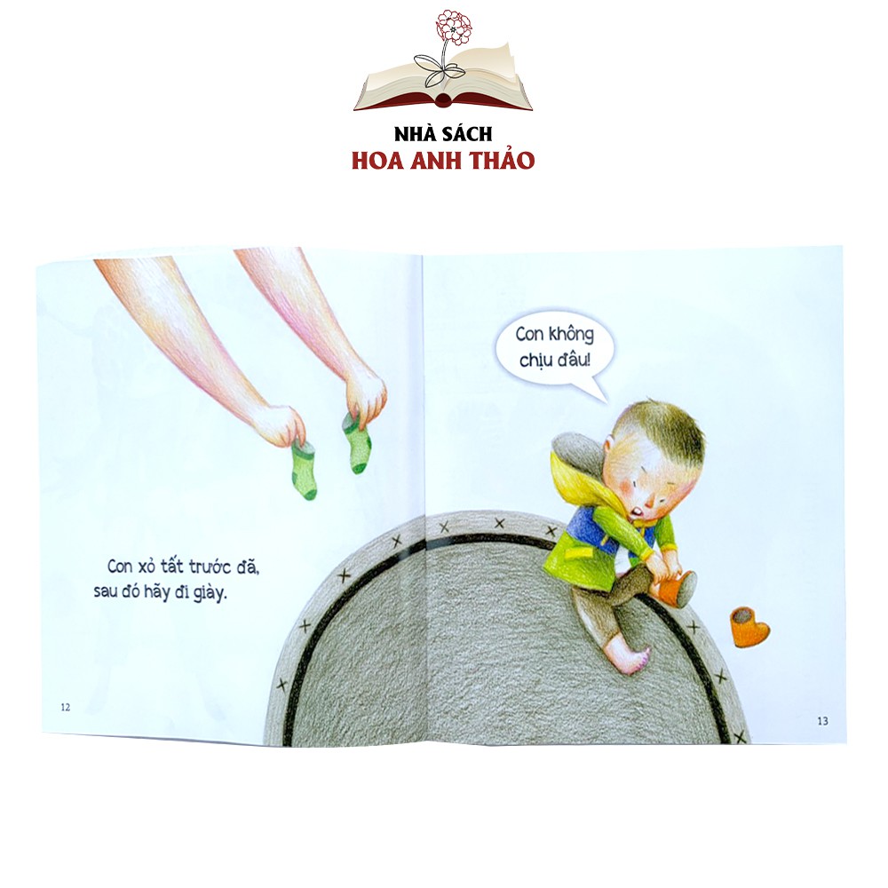 Sách - Bộ phát triển IQ EQ đầu đời cho bé nhiều chủ đề bồi dưỡng cảm xúc (Bộ 8 quyển)