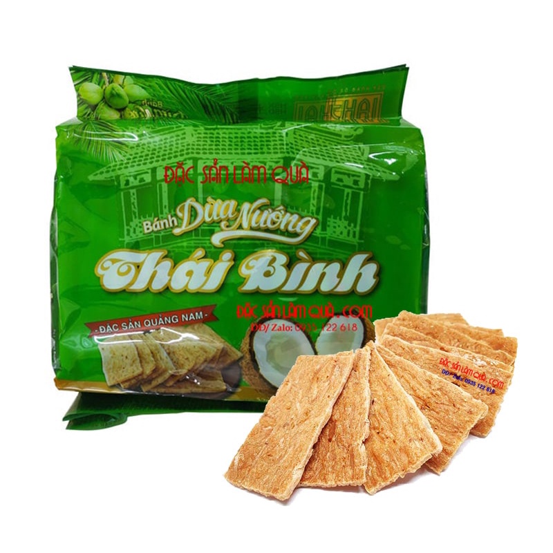 1 gói bánh dừa nướng 15gx12 gói